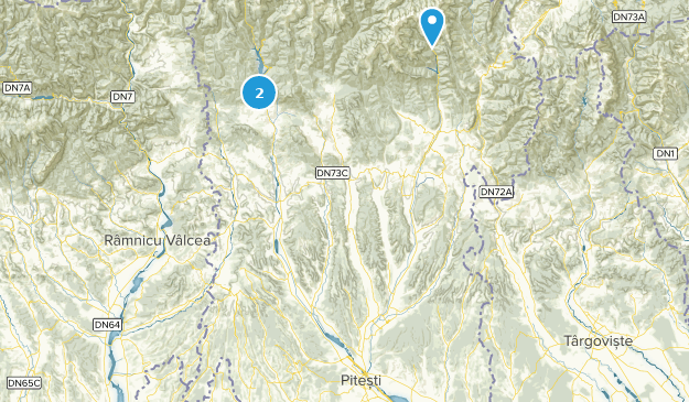 Argeş, Romania Map