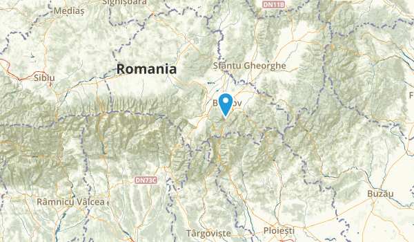 Braşov, Romania Map