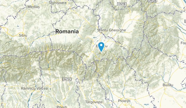 Braşov, Romania Map