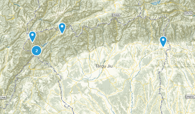 Gorj, Romania Map