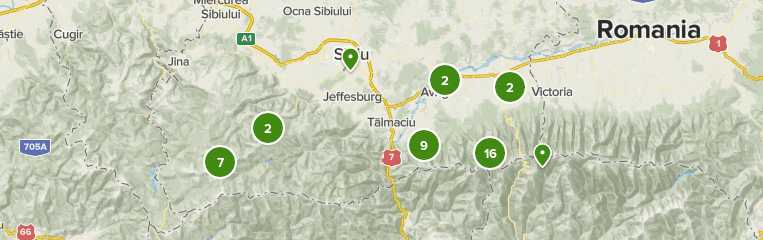 ⭐️🐷 Hermannstadt / Sibiu Routes for Walking and Hiking