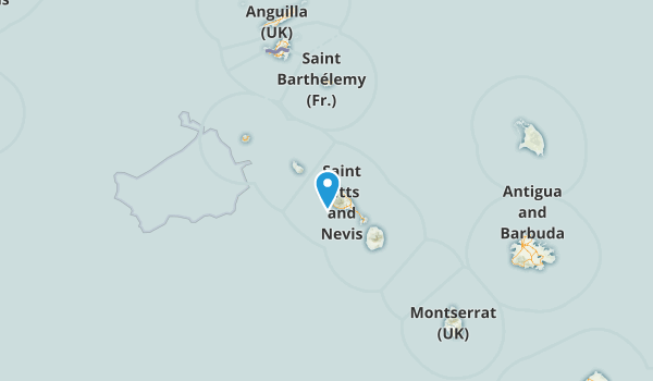 Saint Paul Capesterre, Saint Kitts and Nevis Map