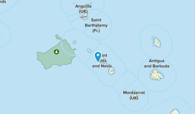 Saint Paul Capesterre, Saint Kitts and Nevis Map