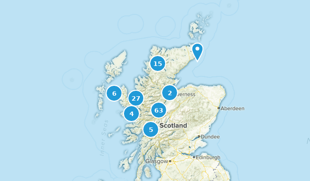 Highland, Schottland Map