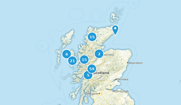 Highland, Écosse Map