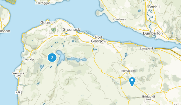 Inverclyde, Schottland Map