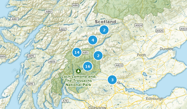 Stirling, Escocia Map