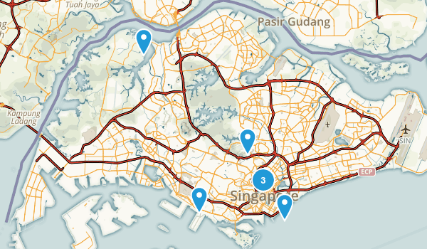 Central Singapore, Singapore Map