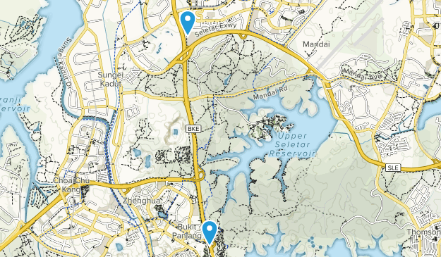 North West, Singapore Map