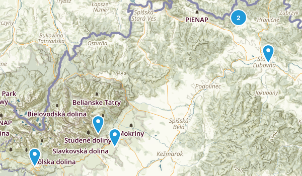 Prešovský kraj, Slovakia Map