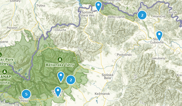 Prešovský kraj, Slovakia Map