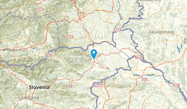 Maribor, Slovenia Map