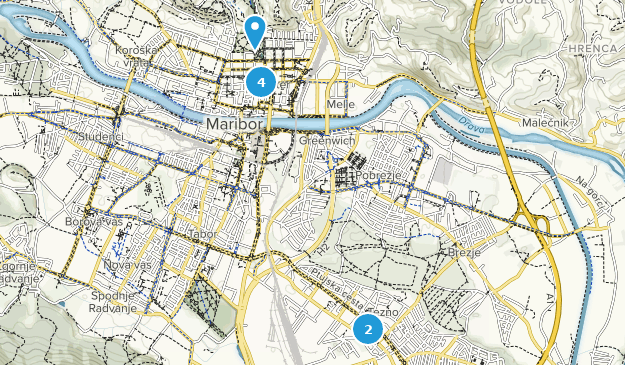 Maribor, Slovenia Map