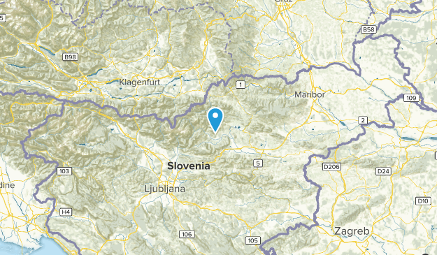 Mozirje, Slovenia Map