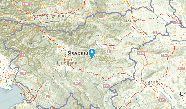 Zasavska, Slovenia Map