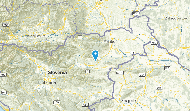 Zrece, Slovenia Map
