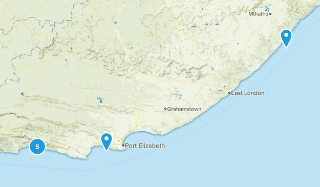 Eastern Cape, South Africa Map