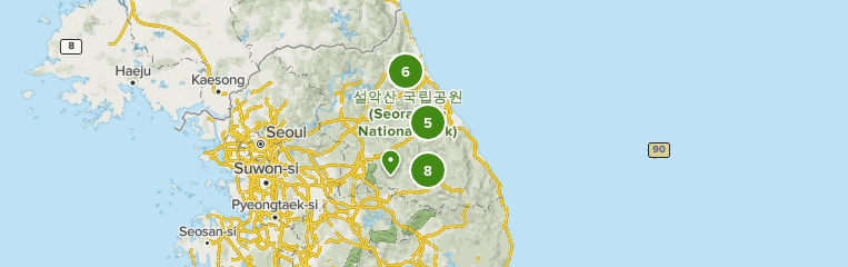 Best Trails In Gangwon Alltrails