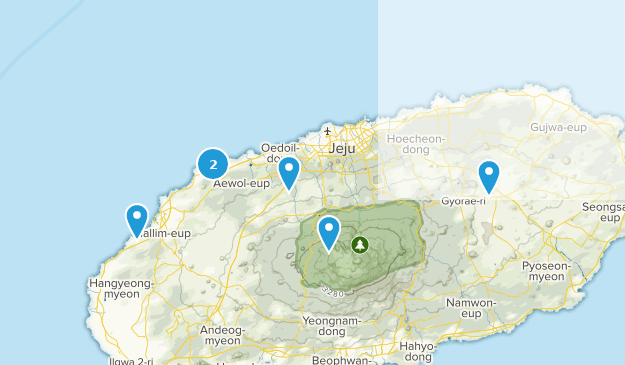 Jeju-do, South Korea Map