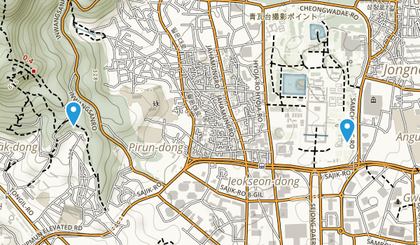 Seoul, South Korea Map