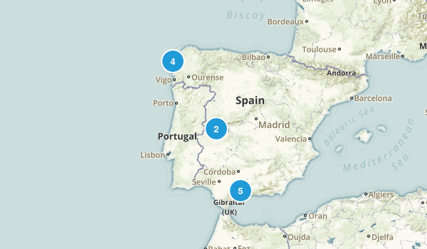 A Coruña, Spain Map