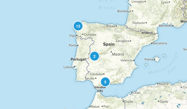 A Coruña, Spain Map