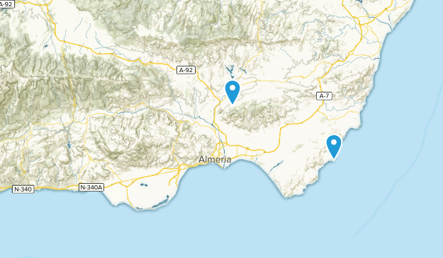 Almería, Spain Map
