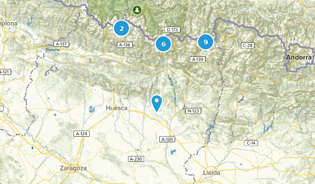 Aragon, Spain Map
