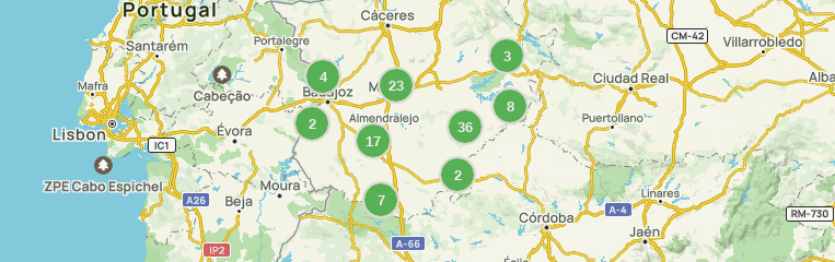 Espanha, Portugal e França - Google My Maps