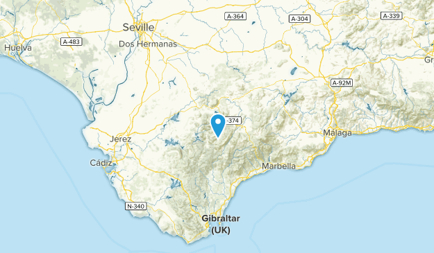 Cadiz, Spain Map