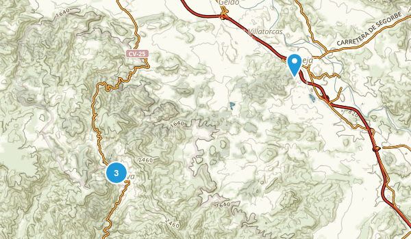 Castellón/Castelló, Spain Map