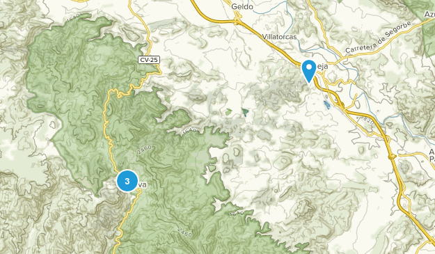 Castellón/Castelló, Spain Map