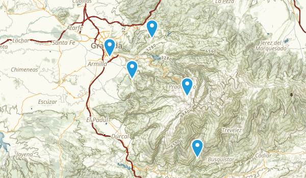 Granada, Spain Map