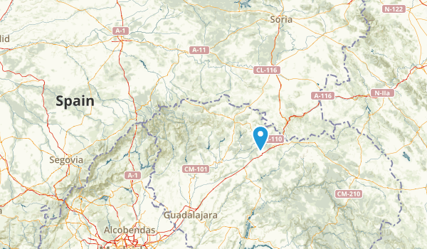 Guadalajara, Spain Map