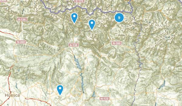 Huesca, Spain Map