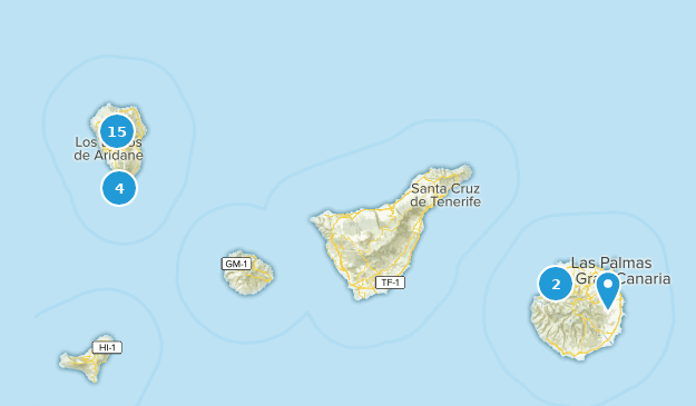 La Palma, España Map