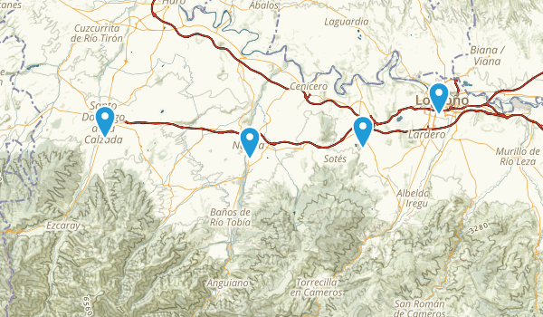 La Rioja, Spain Map