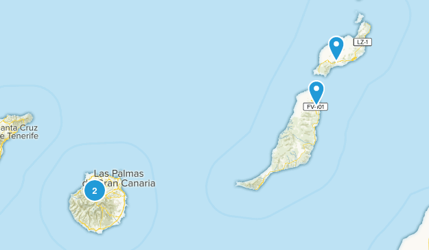 Las Palmas, Spain Map