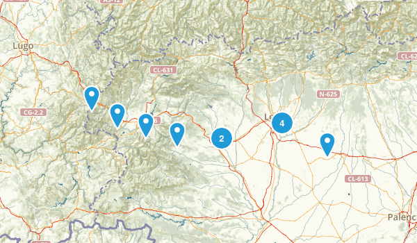 León, Spain Map
