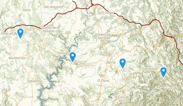 Lugo, Spain Map
