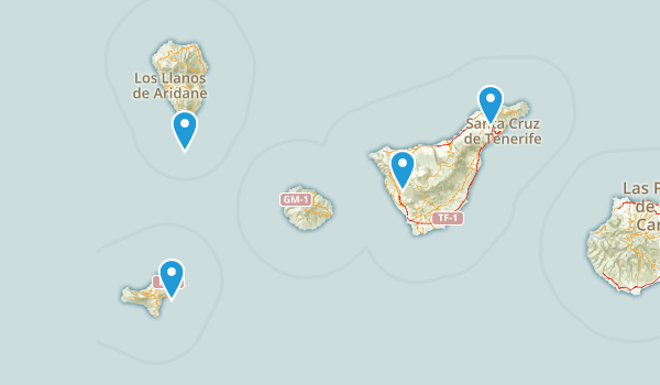 Santa Cruz de Tenerife, Spain Map