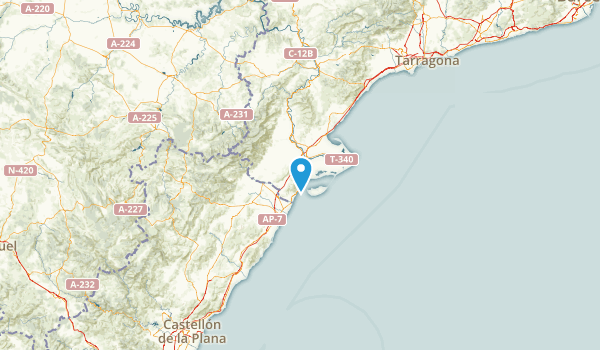 Tarragona, Spain Map