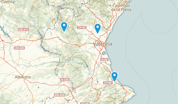 Valencia, Spain Map
