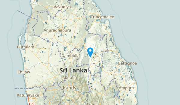Pŏḷŏnnaruva, Sri Lanka Map