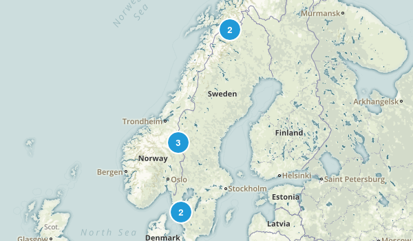Norrbotten, Sweden Map