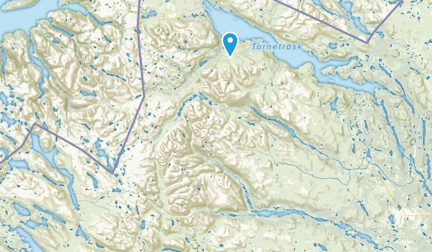 Norrbottens län, Sweden Map