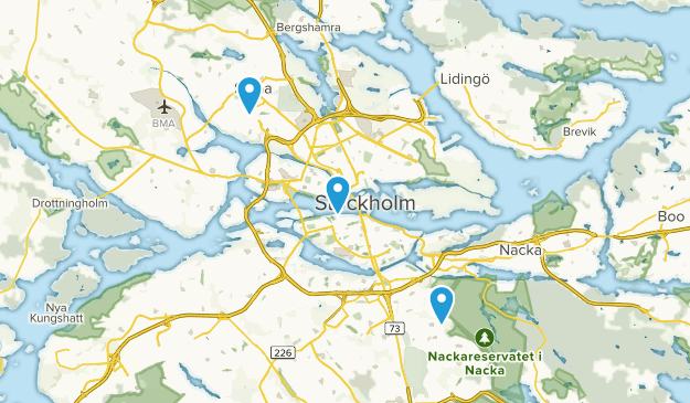 Stockholm, Sweden Map
