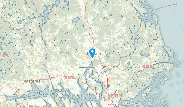 Uppsala, Sweden Map