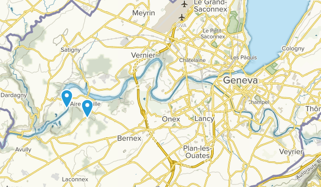 Genève, Suisse Map