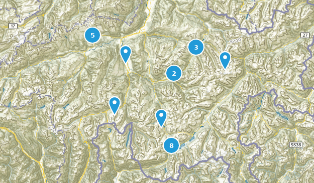 Grisons, Schweiz Map